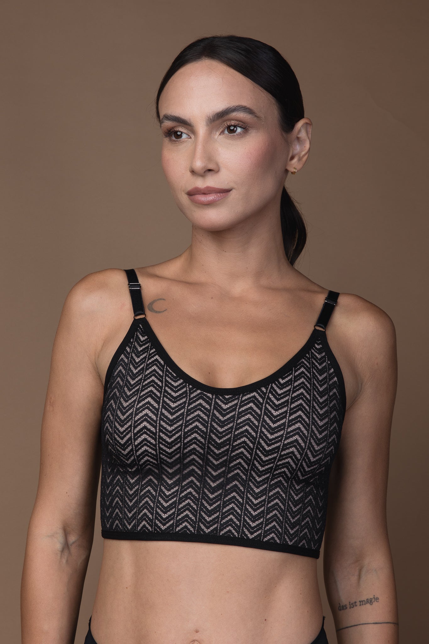 Lace Nursing Bra with Removable Straps 7000 MR