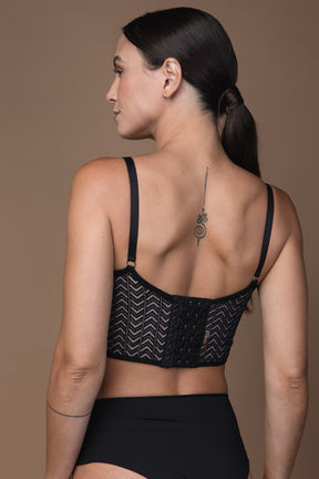 Lace Nursing Bra with Removable Straps 7000 MR